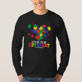 Autisme Heart Puzzle ondersteunt Autisme Awareness T-shirt (Voorkant)