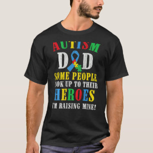 Autisme Helden Familie Matching Autistische Awaren T-shirt