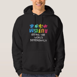 Autisme helpt om de wereld anders te zien hoodie