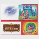 Autisme: Het Happy Kingdom Wrapping Paper Cadeaupapier (Vlak)