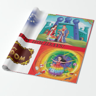 Autisme: Het Happy Kingdom Wrapping Paper Cadeaupapier