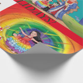 Autisme: Het Happy Kingdom Wrapping Paper Cadeaupapier (Hoek)