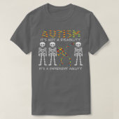 Autisme Het is een andere mogelijkheid, grappig sk T-shirt (Design voorkant)