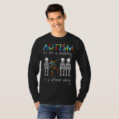 Autisme Het is geen handicap T-shirt (Voorkant volledig)