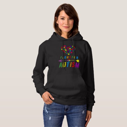 Autisme Hoodie (Voorkant volledig)