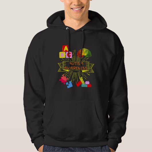 Autisme Hoodie (Voorkant)