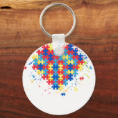 autisme horen sleutelhanger (Voorkant)