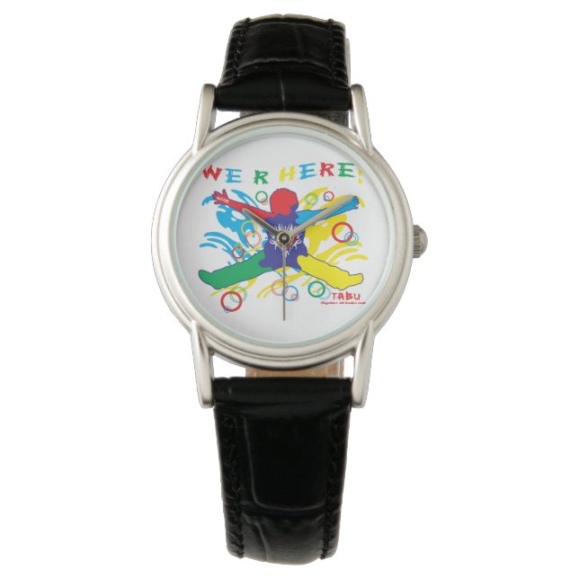 Autisme horloge (Voorkant)