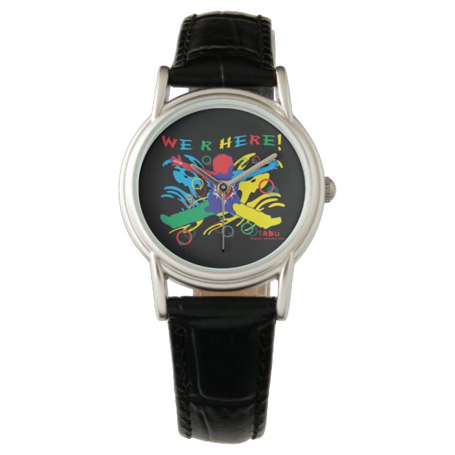Autisme horloge (Voorkant)