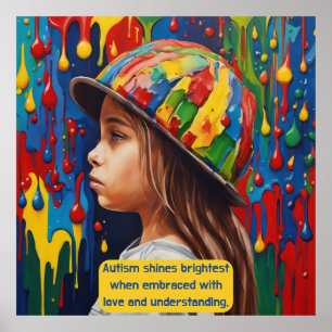 Autisme - Houd of ontwerp je eigen Poster