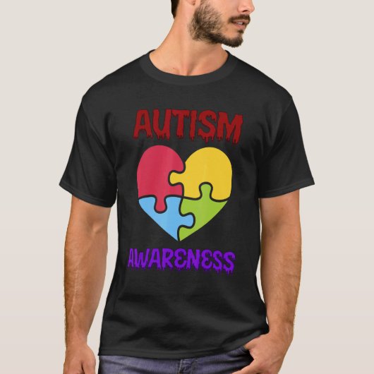 Autisme Humor Gezegde T-shirt (Voorkant)