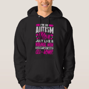 Autisme ik ben een autisme moeder hoodie