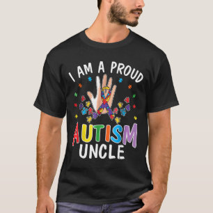 Autisme - Ik ben een trotse autisme-oom hoop liefd T-shirt