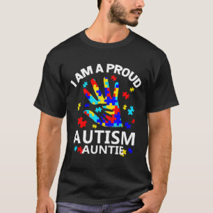 Autisme - Ik ben een trotse autisme-tante T-shirt