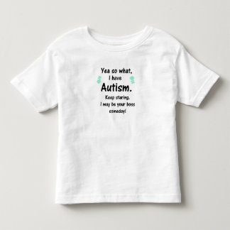 Autisme... ik kan ooit je baas zijn. Kinder T-shir Shirts