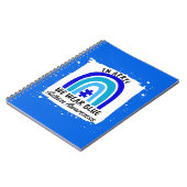 Autisme in april Draag we blauw Notitieboek (Linkerzijde)