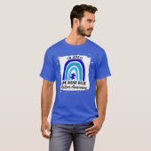 Autisme in april Draag we blauw T-shirt (Voorkant volledig)