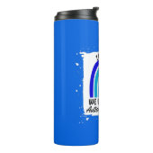 Autisme in april Draag we blauw Thermosbeker (Gedraaid links)