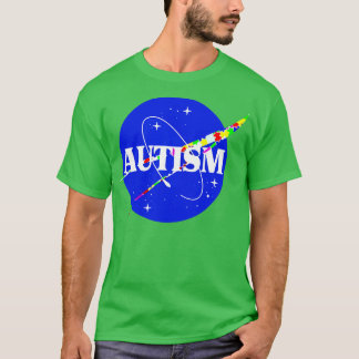 Autisme in de ruimtevaart t-shirt