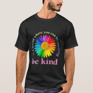 Autisme-In Een Wereld Waar Je Alles Kan Zijn Wees T-shirt