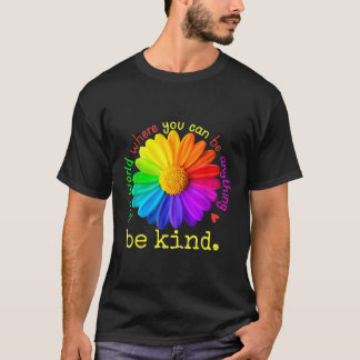 Autisme in een wereld waar je alles kunt zijn t-shirt