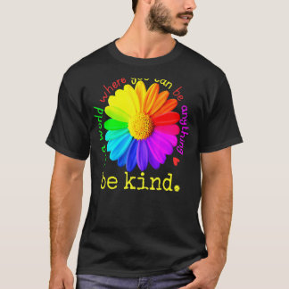 Autisme in een wereld waar je alles kunt zijn t-shirt