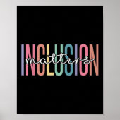 Autisme in het bijzonder leraar Inclusi Poster (Voorkant)