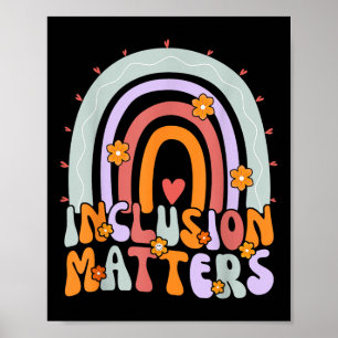 Autisme in het bijzonder leraar Inclusi Poster