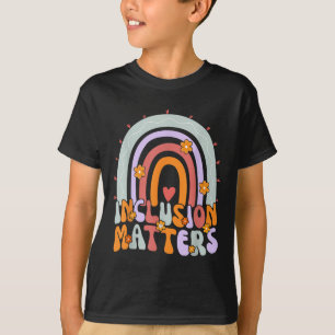 Autisme in het bijzonder leraar Inclusi T-shirt