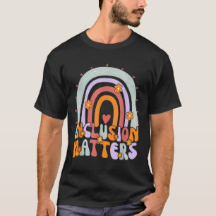 Autisme in het bijzonder leraar Inclusi T-shirt