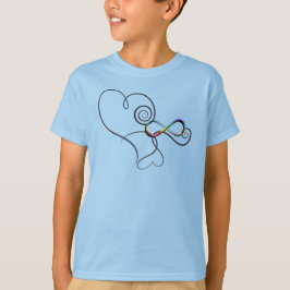 Autisme Infinity Hearts T-shirt
