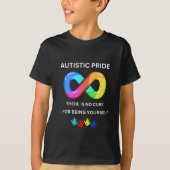 Autisme Infinity Symbol Autisme Awareness T-shirt (Voorkant)