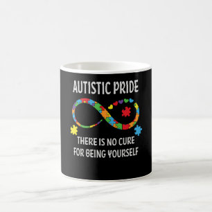 Autisme Infinity Symbol Pride Heart Awareness Koffiemok