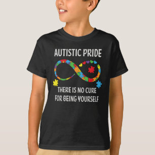 Autisme Infinity Symbol Pride Heart Awareness T-shirt