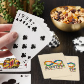 Autisme Infinity Symbool Accepteren, Begrijpen, Li Pokerkaarten (Insitu)