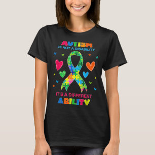 Autisme is een puzzel voor het bewustzijn van een t-shirt
