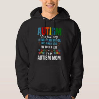 Autisme is een reis in een autismemoeder hoodie