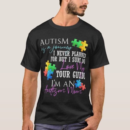 Autisme is een reis t-shirt (Voorkant)
