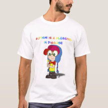 Autisme is een zegen in vermomd shirt