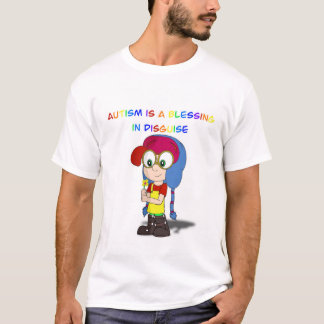 Autisme is een zegen in vermomd shirt