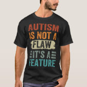 Autisme is geen fout, het is een bewustmakingsdag t-shirt (Voorkant)