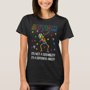 Autisme is geen handicap, het is een andere vaardi t-shirt