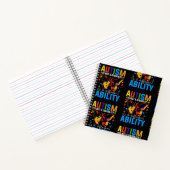 Autisme is geen handicap, het is iets anders notitieboek (Binnen)