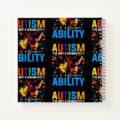 Autisme is geen handicap, het is iets anders notitieboek (Achterkant)