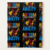 Autisme is geen handicap, het is iets anders planner (Achterkant)