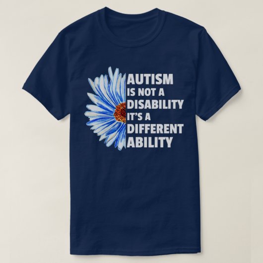 autisme is geen handicap itx27s , maar een andere  t-shirt (Design voorkant)