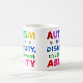 AUTISME is geen handicap Koffiemok (Center)