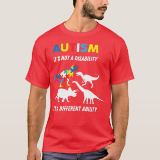 Autisme is geen handicap, maar een andere mogelijk t-shirt