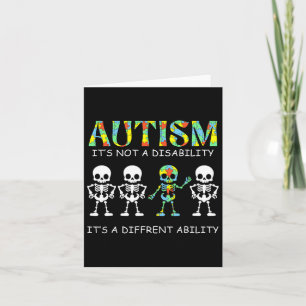 Autisme is geen handicap maar een andere mogelijkh kaart