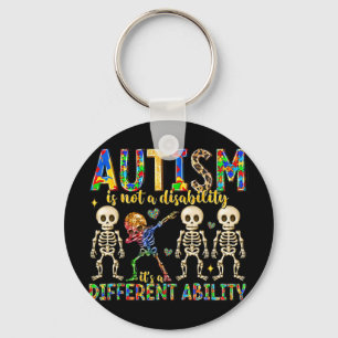 Autisme is geen handicap maar een andere mogelijkh sleutelhanger